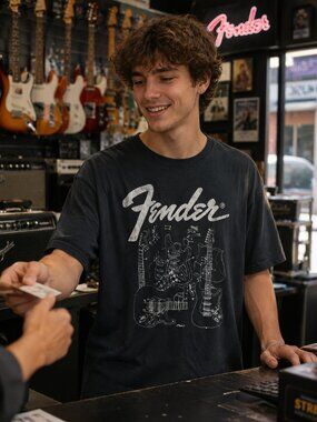 Mens Fender TShirt (sz 4x)